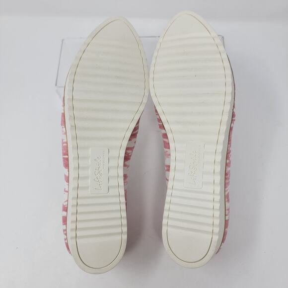 LifeStride Bloom Slip On Shoe Womens 8M True Blush Pink White Textuted Fabric - Picture 5 of 14